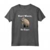 Capybara Non preoccuparti, Sii Capy Maglietta - Ideale per Natale, Halloween, e Ringraziamento - Regalo Divertente per Tutte le Occasioni