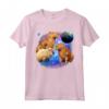 Capibara Divertente Galassia Terra e Luna - Maglietta per Amanti dei Capibara - Regalo Unico e Divertente