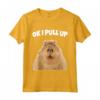 Ok, tiro su Capibara Divertente Maglietta - Idea Regalo Originale per Feste e Occasioni Speciali