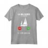 Capitano La Mia Barca Sta Chiamando E Devo Andare - Maglietta per Marinai e Skipper - Regalo Unico per Amanti della Vela