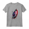 HapTiger Avengers Age of Ultron Captain America Shield Maglietta - Official Merchandise for Men, Women, Boys, and Girls - Buy Online Now!
