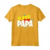 Supereroe Maschile Capitano Papà - Maglietta Regalo per la Festa del Papà - Ideale per Compleanno o Regalo