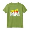 Supereroe Maschile Capitano Papà - Maglietta Regalo per la Festa del Papà - Ideale per Compleanno o Regalo