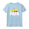 Supereroe Maschile Capitano Papà - Maglietta Regalo per la Festa del Papà - Ideale per Compleanno o Regalo