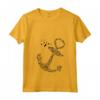 Mare Vela Skipper ancora barca marinaio capitano - Maglietta con Collo a V per gli amanti del mare - Ideale come regalo per skipper