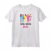 Maglietta Donna Barbie Ufficiale - Il Capo - Multicolori Raglan - Acquista Online