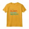 Padel Tennis Regalo Eat Sleep Padel Repeat Divertente Maglietta - Ideale per Compleanno o Appassionati di Sport