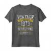 Maglietta Vintage Anni 1973 - Regalo 50 Uomo Donna Compleanno - Capo d'abbigliamento Retrò Ideale per Natale