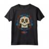 Disney Coco Papel Picado Sugar Skull Maglietta - Official PIXAR Merchandise for Kids and Adults - Día De Los Muertos Tee Shirt
