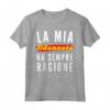 La Mia Fidanzata Ha Sempre Ragione - Maglietta San Valentino per Lui - Regalo Divertente per Marito o Papà Speciale - Ideale per Compleanno, San Valentino o Natale