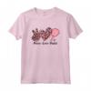Peace Love Padel - Maglietta Donna per Mamme Padeliste - Ideale per San Valentino con Grafica Femminile Leopardata