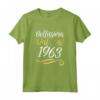 Bellissima Dal 1963 - Donne 61 Compleanno Anni - Maglietta Vintage Regalo Compleanno Donna - Ideale per Natale e Altre Occasioni