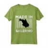 Codice a Barre Made in Salerno Orgoglio Salernitana Maglietta - T-shirt Leggera per Tifosi Calcio Salernitana