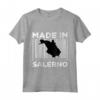 Codice a Barre Made in Salerno Orgoglio Salernitana Maglietta - T-shirt Leggera per Tifosi Calcio Salernitana