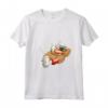 Donna Carino Walking Sushi Kawaii - Divertente Maglietta Giapponese con Collo a V - Regalo Perfetto per Amanti del Sushi e Studenti
