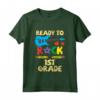 Bambino Ready to Rock 1st Grade - Maglietta per il Primo Giorno di Scuola - Regalo per Bambini di Prima Elementare