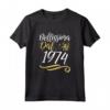 Bellissima Dal 1974 - Compleanno 49 Anni Donna Regalo Maglietta Vintage Retrò - Ideale per Natale e Altre Occasioni