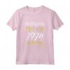 Bellissima Dal 1974 - Compleanno 49 Anni Donna Regalo Maglietta Vintage Retrò - Ideale per Natale e Altre Occasioni