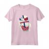 Bubble Tea Cap Cat Maglietta - Design Carino Gatto - Leggera e Divertente