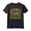 Divertente Boss Day - Sono un Capo Orgoglioso di Dipendenti Fantastici Maglietta - Regalo per Capo o Manager