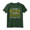 Divertente Boss Day - Sono un Capo Orgoglioso di Dipendenti Fantastici Maglietta - Regalo per Capo o Manager