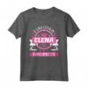 Elena Nome | È Una Cosa di Elena Non Capiresti Maglietta - Outfit Cool e Sarcasmo per Donne e Ragazze - Ideale per Onomastico