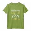Bellissima Dal 1991 - Maglietta Compleanno Donna 32 Anni - Regalo Vintage per Amiche e Famiglia - Ideale per Natale e Altre Occasioni Speciali