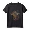 HapTiger Bambi Floral Portrait Maglietta - Officially Licensed Disney Apparel - Embrace the Magic of Nature