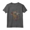 HapTiger Bambi Floral Portrait Maglietta - Officially Licensed Disney Apparel - Embrace the Magic of Nature