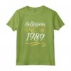 Bellissima Dal 1989 - Donne 34 Compleanno Anni - Regalo Maglietta Vintage Retrò per Donna - Ideale per Compleanni e Natale