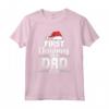 Il primo Natale da papà - Regalo di Maglietta per il Futuro Papà - Ideale per l'Annuncio della Gravidanza a Natale