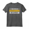 È una cosa da Alessandro non capiresti - Nome divertente Maglietta per Uomini - Ideale come Regalo per Battesimo o Occasioni Speciali