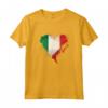 Italia Love - Cuore Amore per l'Italia Maglietta - Ideale per Compleanno, Laurea o Festa della Mamma