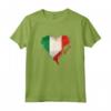 Italia Love - Cuore Amore per l'Italia Maglietta - Ideale per Compleanno, Laurea o Festa della Mamma
