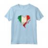 Italia Love - Cuore Amore per l'Italia Maglietta - Ideale per Compleanno, Laurea o Festa della Mamma