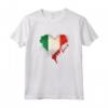 Italia Love - Cuore Amore per l'Italia Maglietta - Ideale per Compleanno, Laurea o Festa della Mamma