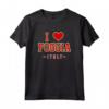 I Love Foggia Italia - Maglietta Souvenir Esclusiva per Italiani e Visitatori - Acquista Capi Online