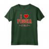 I Love Foggia Italia - Maglietta Souvenir Esclusiva per Italiani e Visitatori - Acquista Capi Online