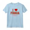 I Love Foggia Italia - Maglietta Souvenir Esclusiva per Italiani e Visitatori - Acquista Capi Online