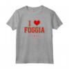 I Love Foggia Italia - Maglietta Souvenir Esclusiva per Italiani e Visitatori - Acquista Capi Online