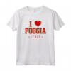 I Love Foggia Italia - Maglietta Souvenir Esclusiva per Italiani e Visitatori - Acquista Capi Online