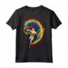 DC Wonder Woman Rainbow Love Maglietta - Licenza Ufficiale DC Comics - Regalo Unico per Fan di Batman e Superman