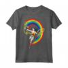 DC Wonder Woman Rainbow Love Maglietta - Licenza Ufficiale DC Comics - Regalo Unico per Fan di Batman e Superman