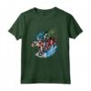 HapTiger Avengers Family Vacation 2023 Iron Man Thor Hulk Cap Maglietta - Matching Family Vacation Outfits for Boys, Girls, Men, and Women - Official Marvel Merchandise
