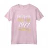 Bellissima Dal 1977 - Maglietta Vintage Compleanno 46 Anni Donna - Regalo Ideale per Natale o Occasioni Speciali