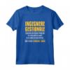 Regalo di Ingegneria Gestionale per un Ingegnere Gestionale - Maglietta Divertente - Ideale per Compleanno