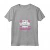 Donna Regalo personalizzato Martina - Maglietta con Collo a V e Nome Personalizzato - Ideale per un Regalo Unico