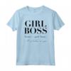 Girl Boss Tshirt - Maglietta Capo della Ragazza - Ideale come Regalo - Camicia Rosa inclusa