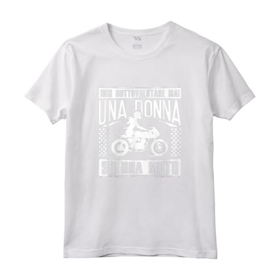 Motocross Motociclista Donna Moto Regali Maglietta - Vintage tema di Motociclista per Donne Appassionate di Moto
