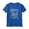 Bellissima Dal 1972 - Donne 51 Compleanno Anni Donna Regalo Maglietta Vintage Retrò - Ideale per Compleanni e Natale